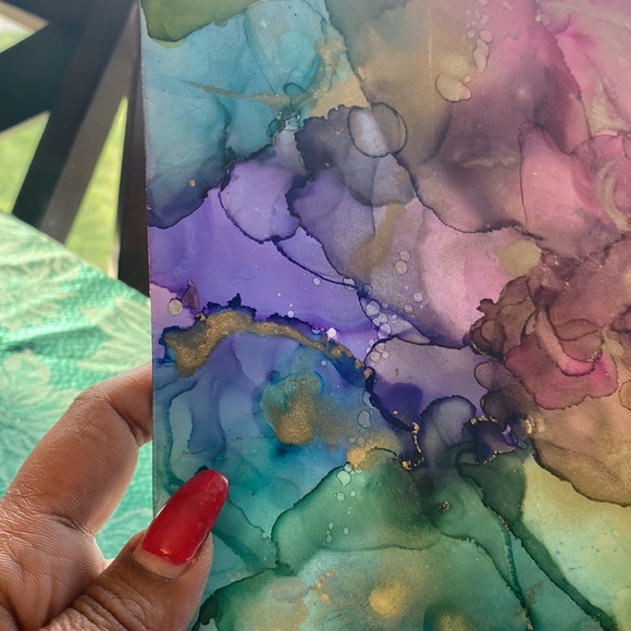 Original Alcohol Ink Art by me. - Picture 7 of 8